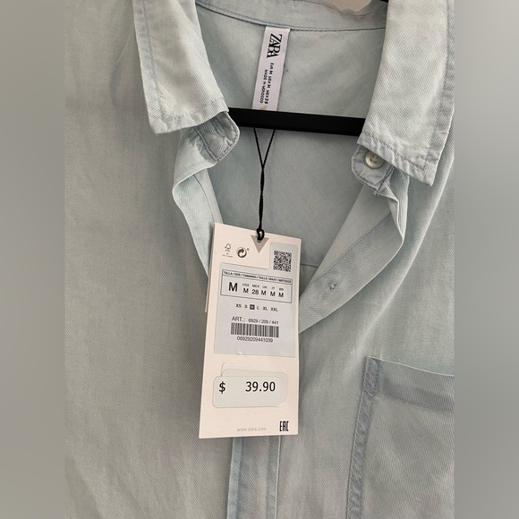 Denim button down shirt - Picture 2 of 2